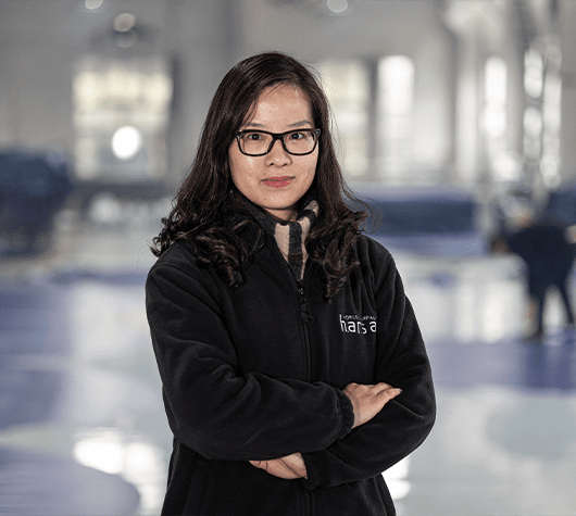 Dianna Pan Factory Manager Hans Aa China