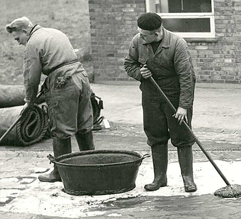 Hans Aa history images - founded at the port in Esbjerg in 1949