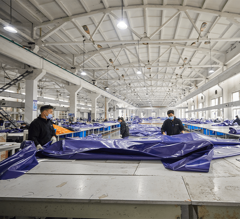 Serial production at Hans Aa factory in China